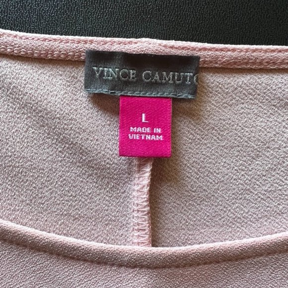 Vince Camuto Flutter Sleeve Blouse Size Large - Picture 5 of 6